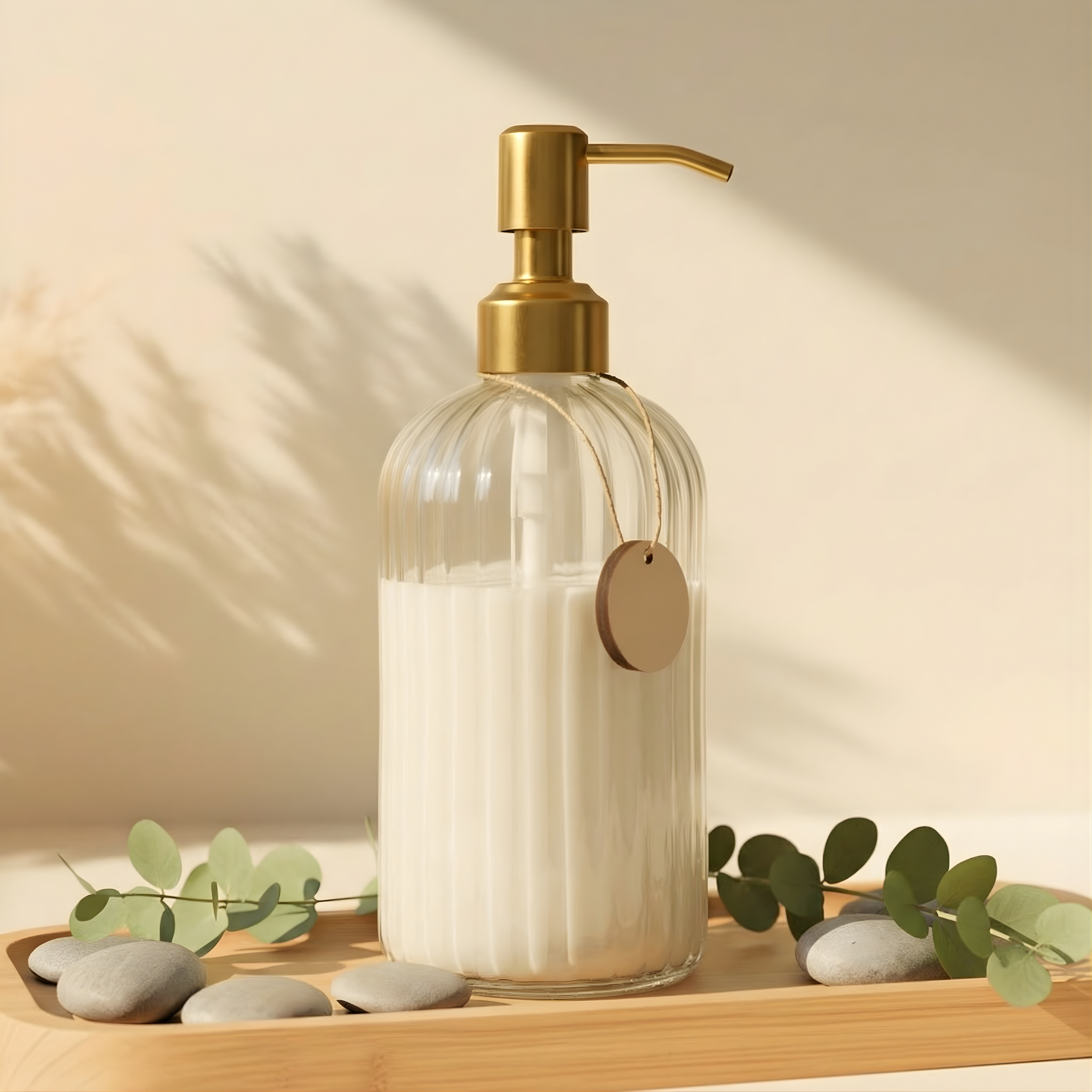 Fluted Soap & Lotion Bottles