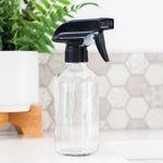 8oz Clear Glass Sprayer Bottle image 0