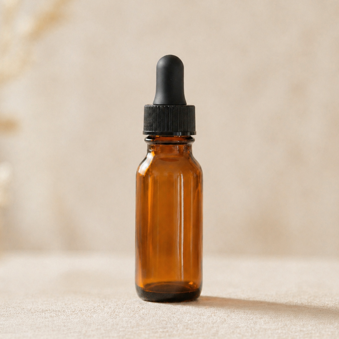 15ml Amber Glass Dropper Bottle
