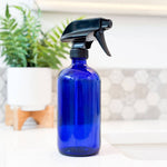 16oz Cobalt Glass Sprayer Bottle image 0