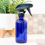 8oz Cobalt Glass Sprayer Bottle image 0
