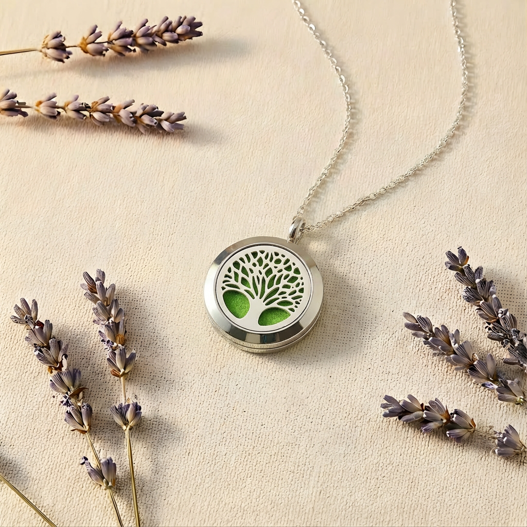 Mini Tree of Life Diffuser Necklace