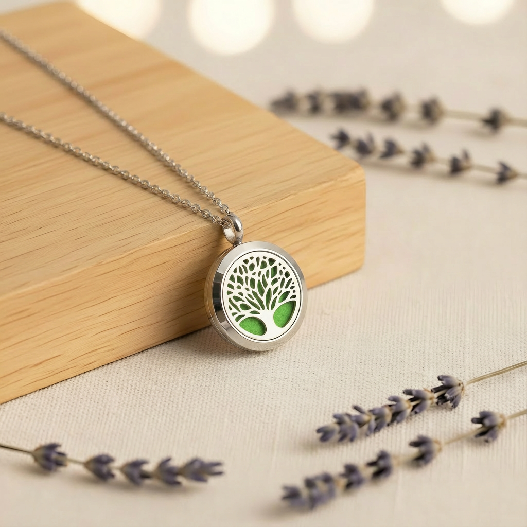 Mini Tree of Life Diffuser Necklace