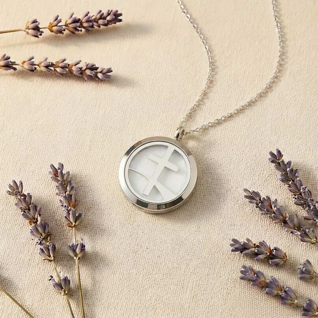 Faith Diffuser Necklace
