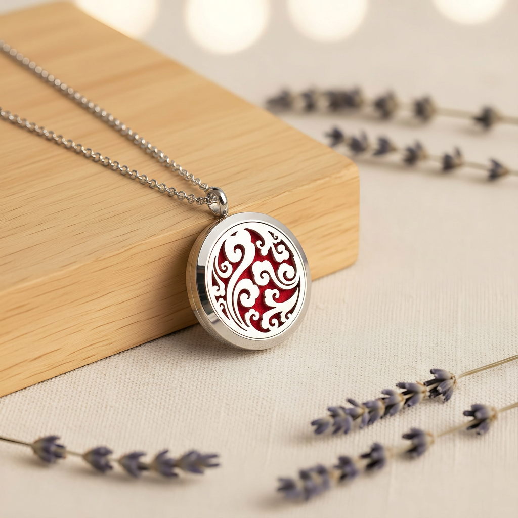 Wind Aromatherapy Necklace
