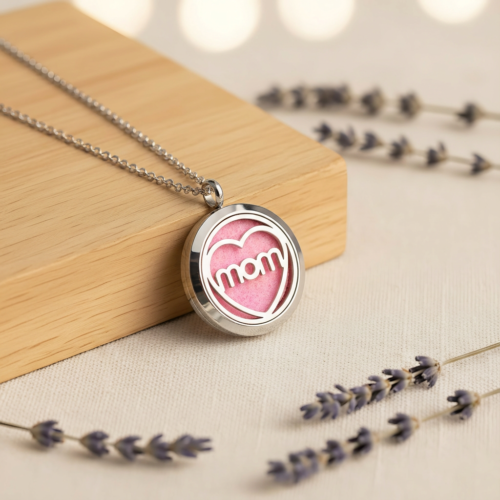 Mom Aromatherapy Necklace