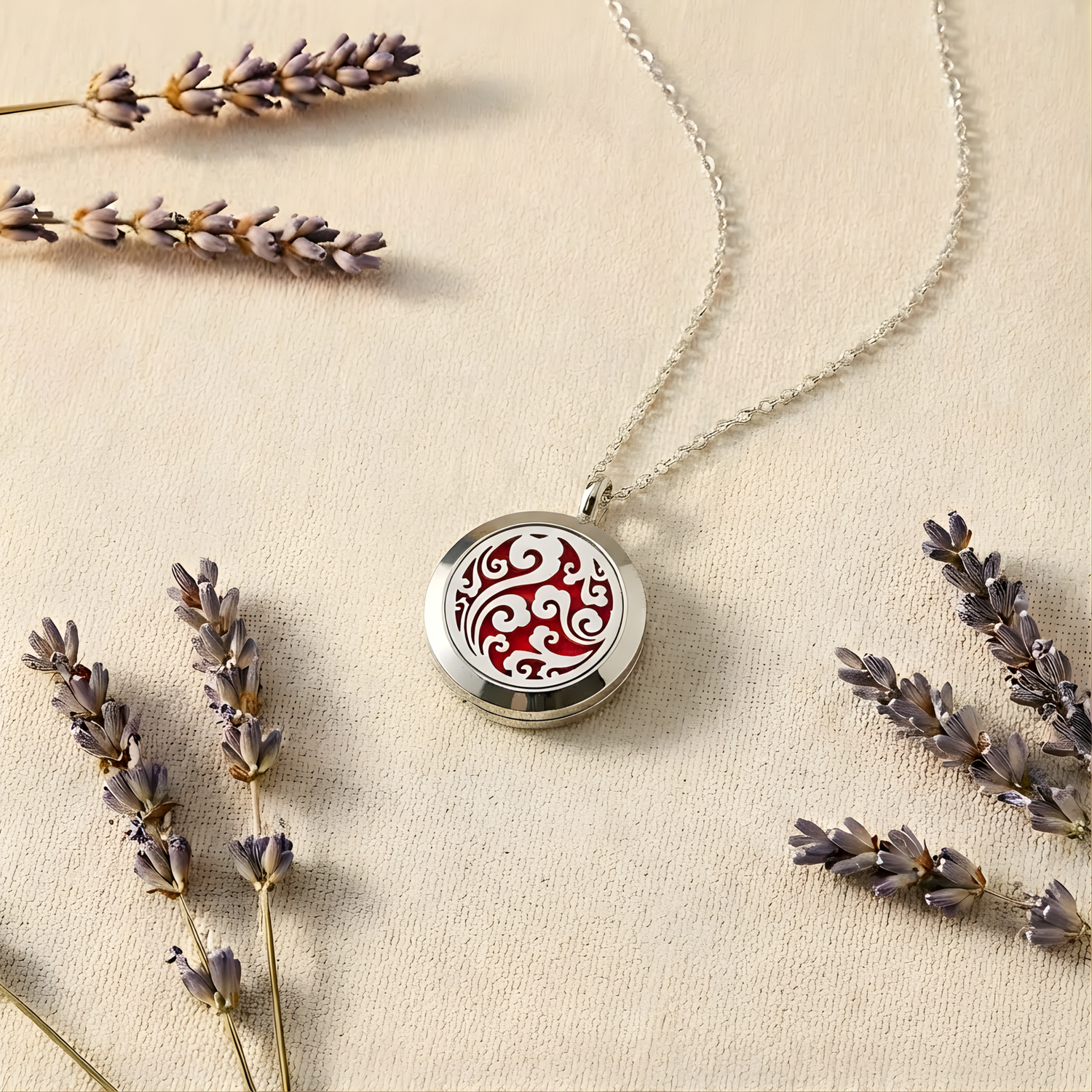 Wind Aromatherapy Necklace - Mini