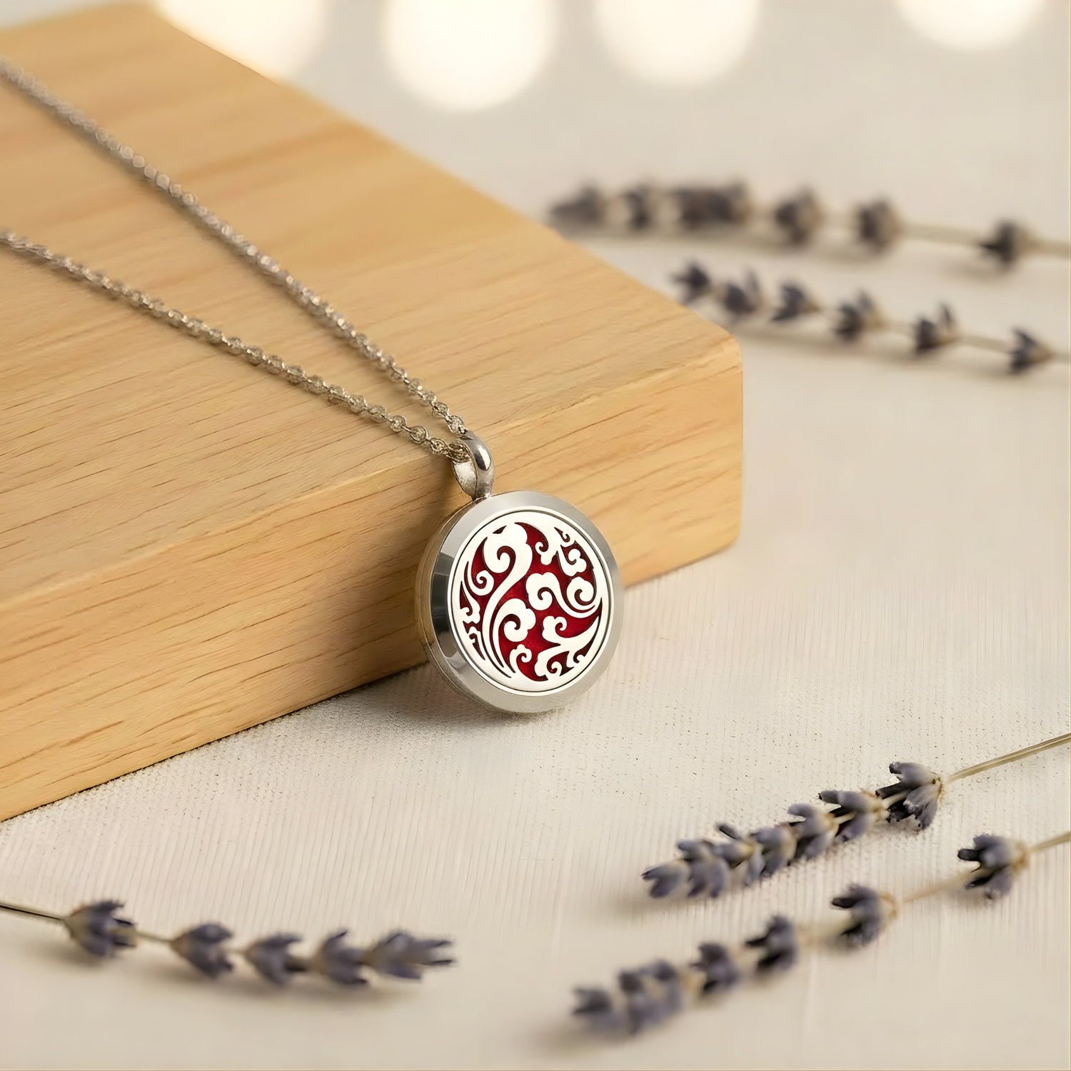 Wind Aromatherapy Necklace - Mini