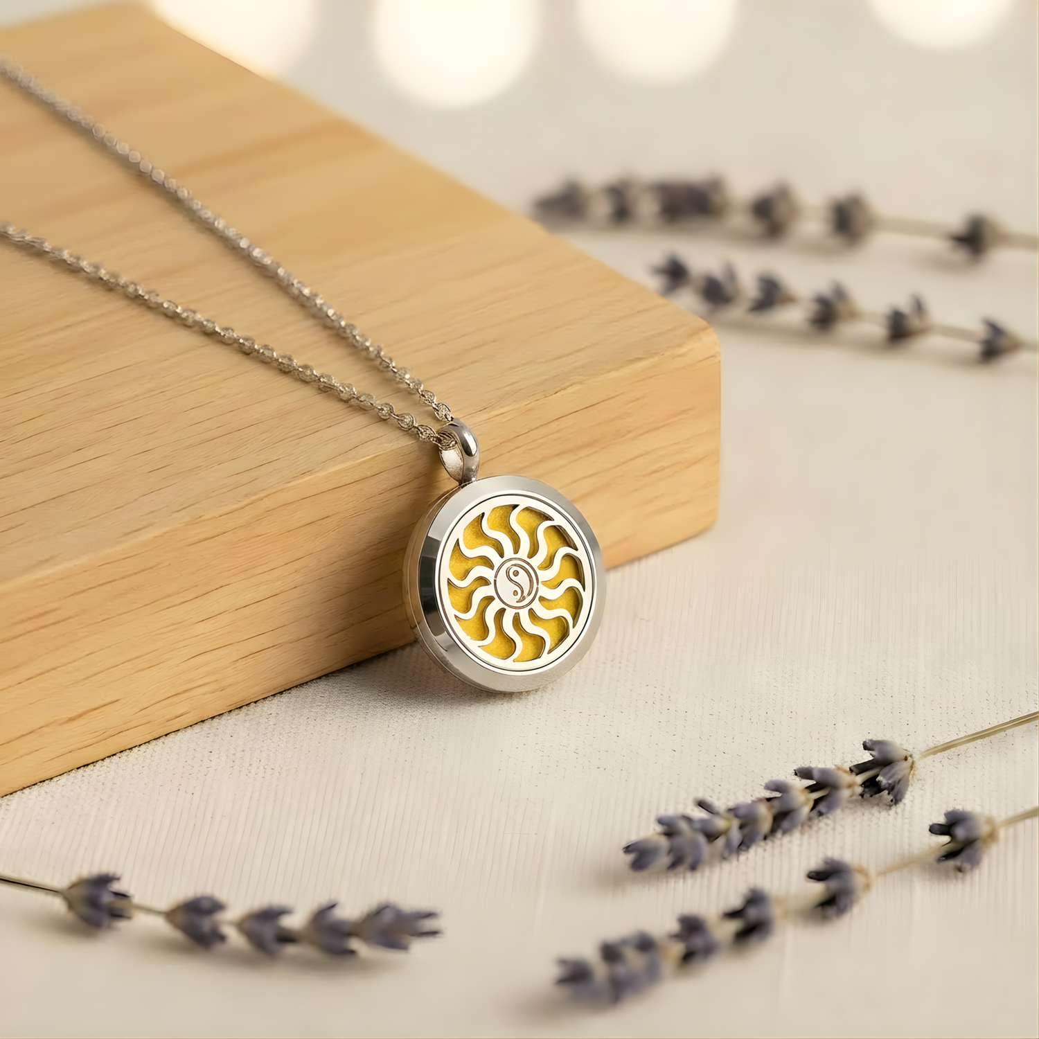Sol Aromatherapy Necklace - Mini