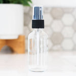 2oz Clear Glass Sprayer Bottle image 0