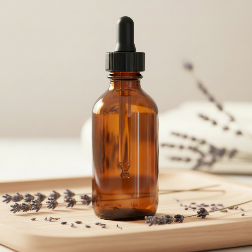 2oz Amber Glass Dropper Bottle