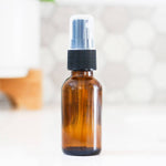 1oz Amber Glass Sprayer Bottle image 0