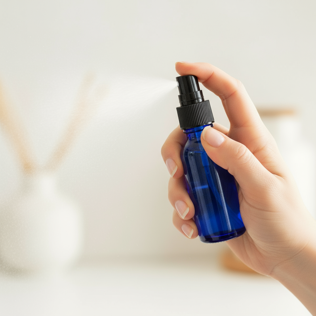 Hand spraying bottle