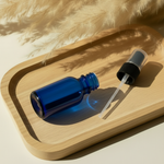 Wider spray bottle on tray